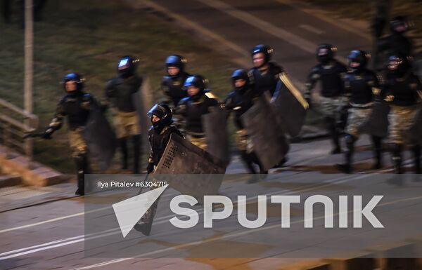 Belarus Presidential Election Protest
