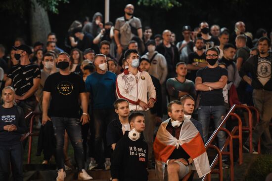 Belarus Presidential Election Protest