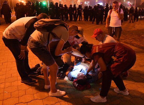 Belarus Presidential Election Protest