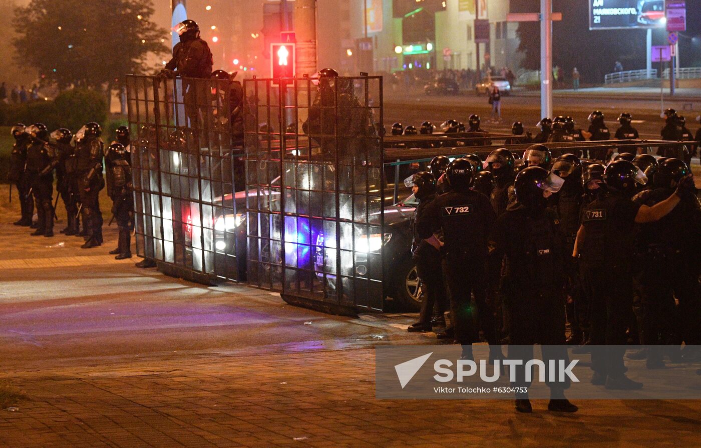 Belarus Presidential Election Protest
