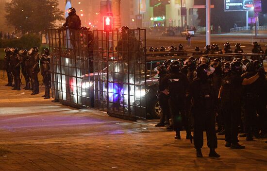 Belarus Presidential Election Protest