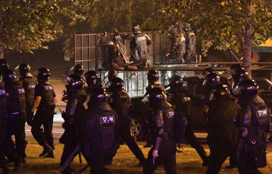 Belarus Presidential Election Protest
