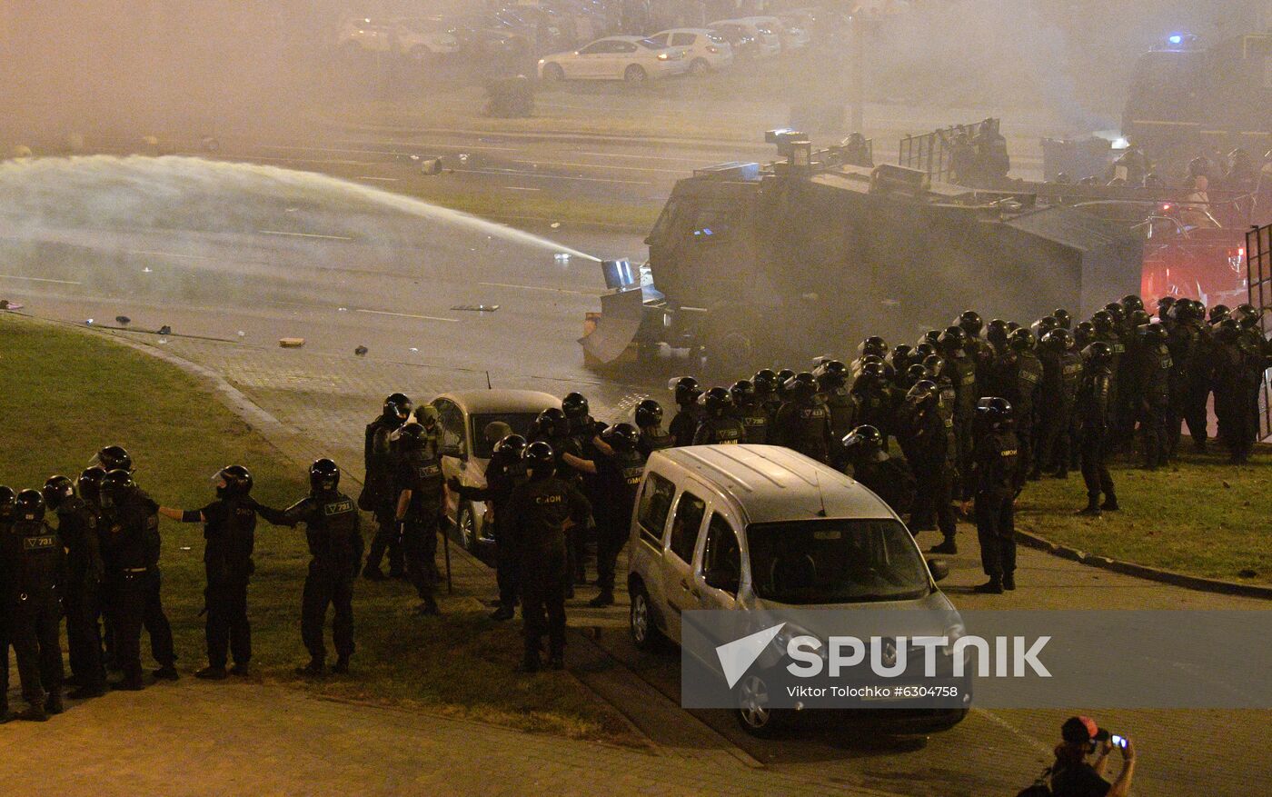Belarus Presidential Election Protest