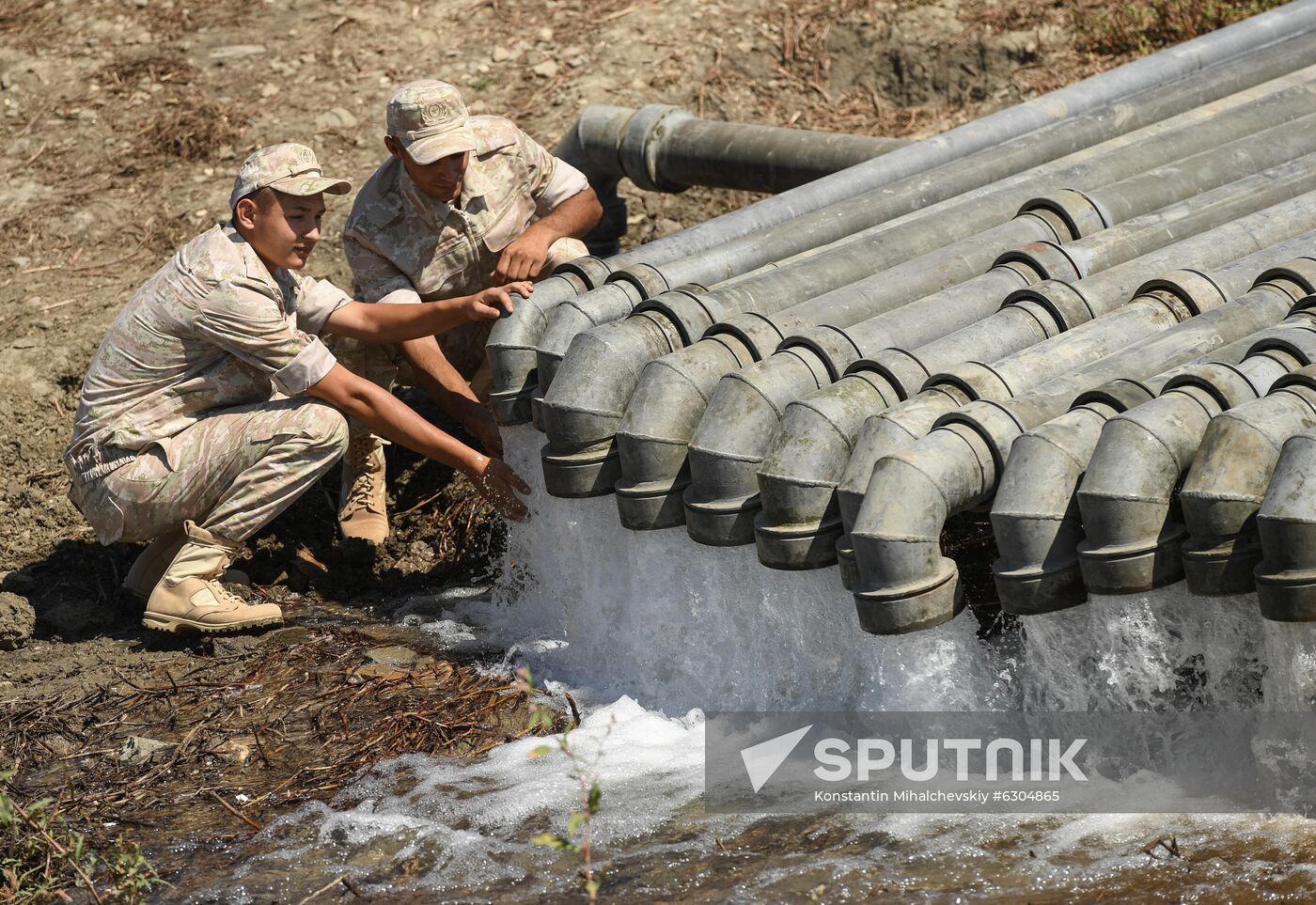 Russia Crimea Water Pipeline