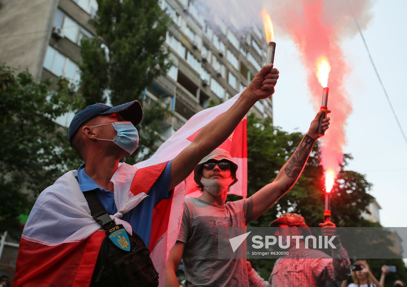 Ukraine Belarus Presidential Election Protest