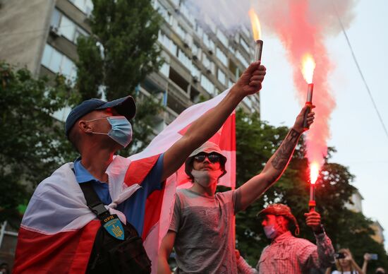 Ukraine Belarus Presidential Election Protest