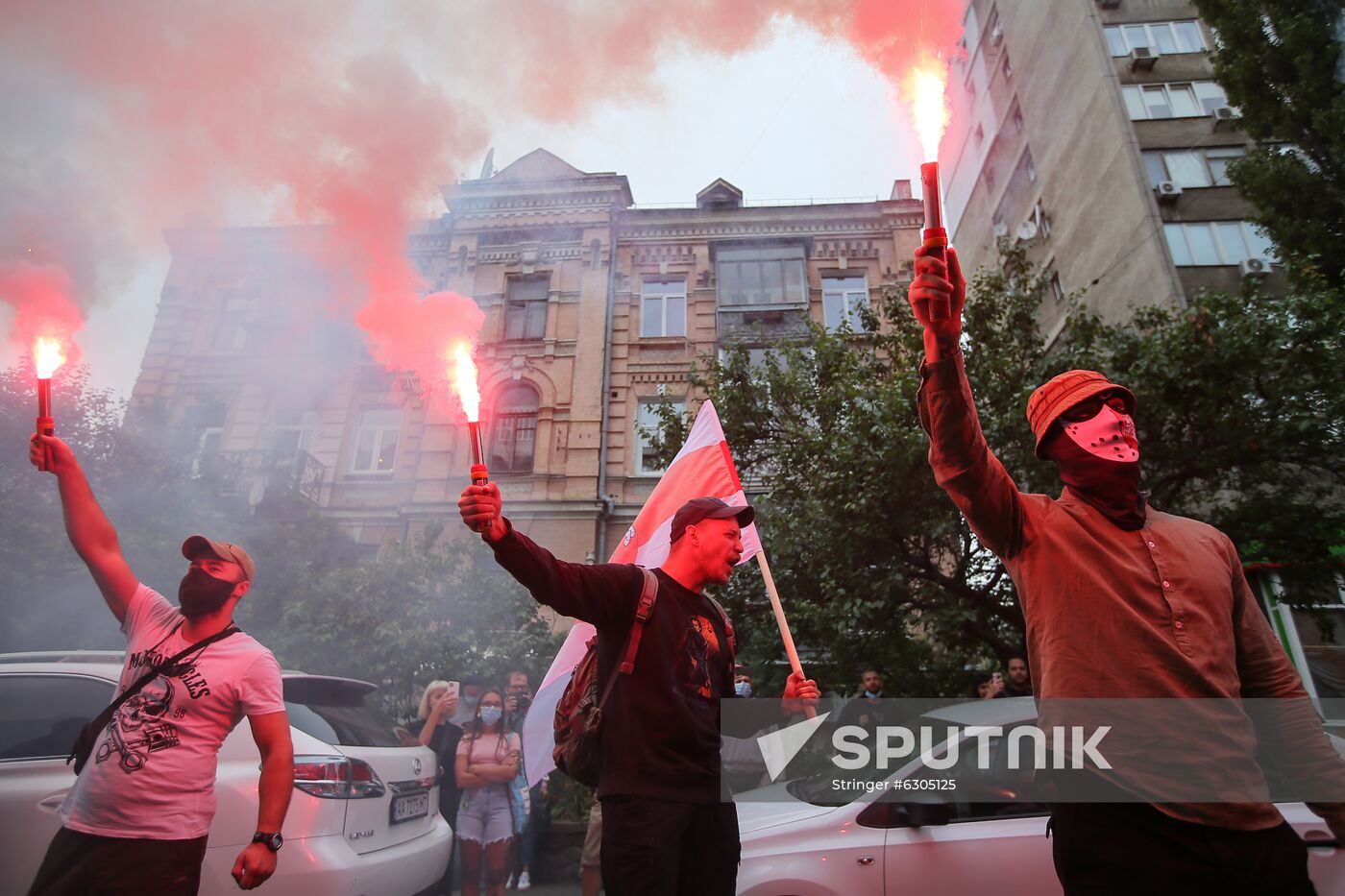 Ukraine Belarus Presidential Election Protest