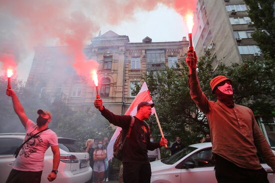 Ukraine Belarus Presidential Election Protest