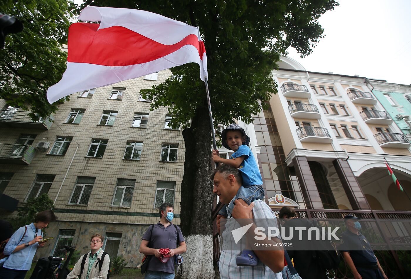 Ukraine Belarus Presidential Election Protest