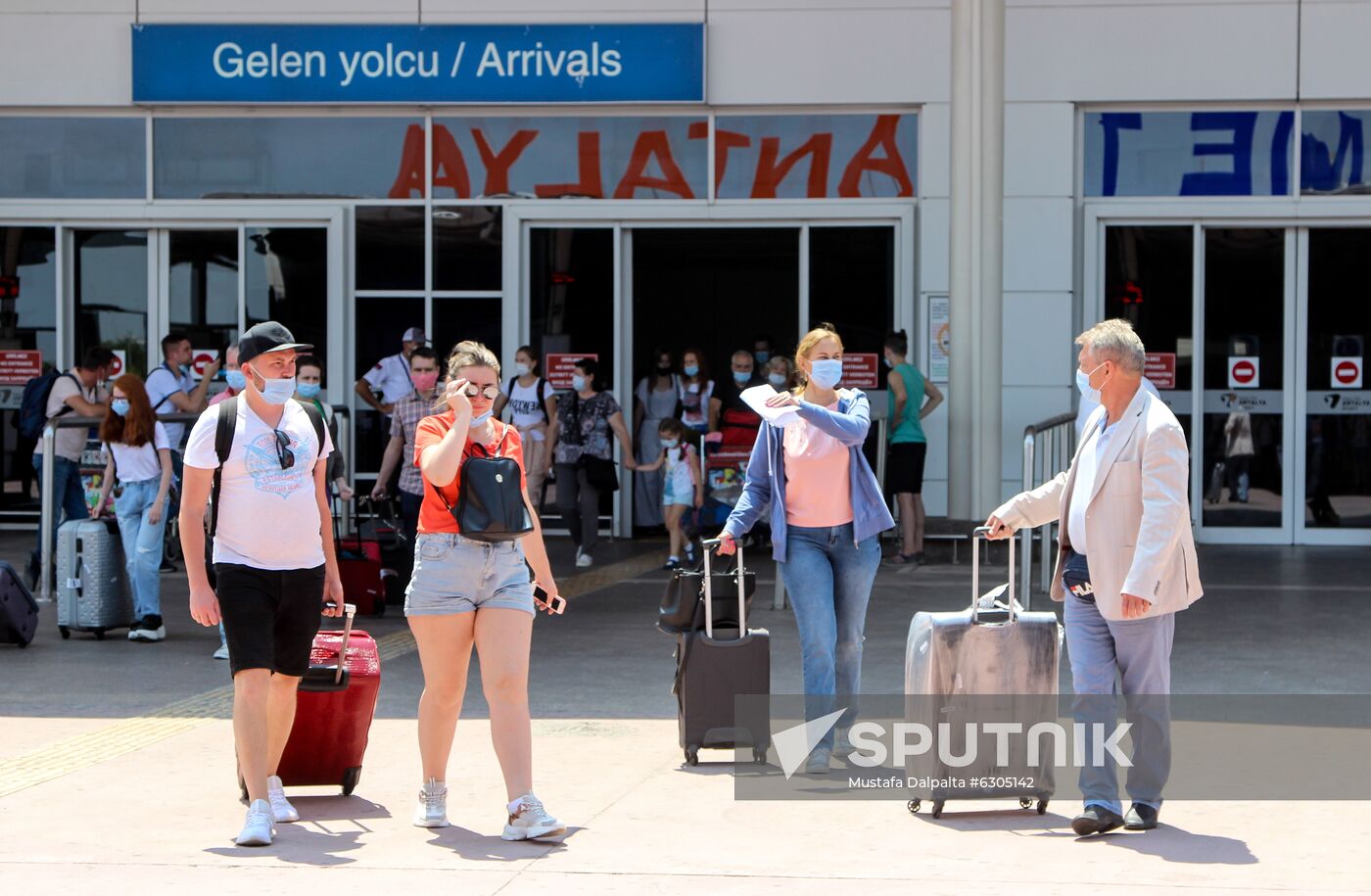 Turkey Russian Tourists