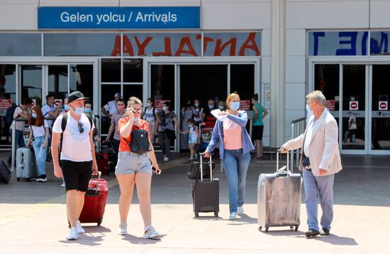 Turkey Russian Tourists