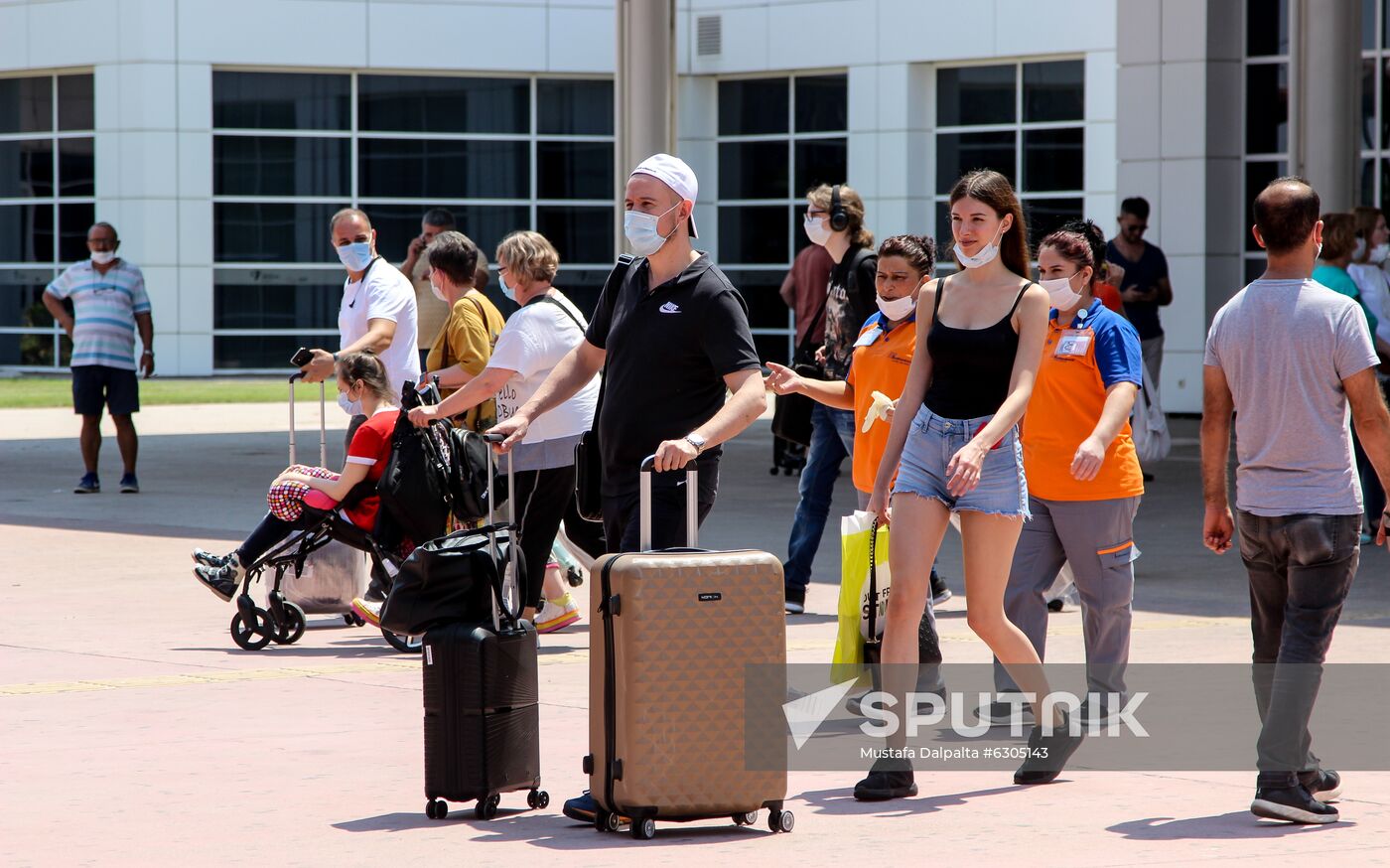Turkey Russian Tourists
