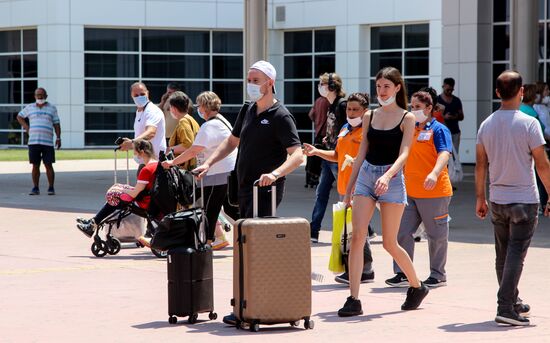 Turkey Russian Tourists