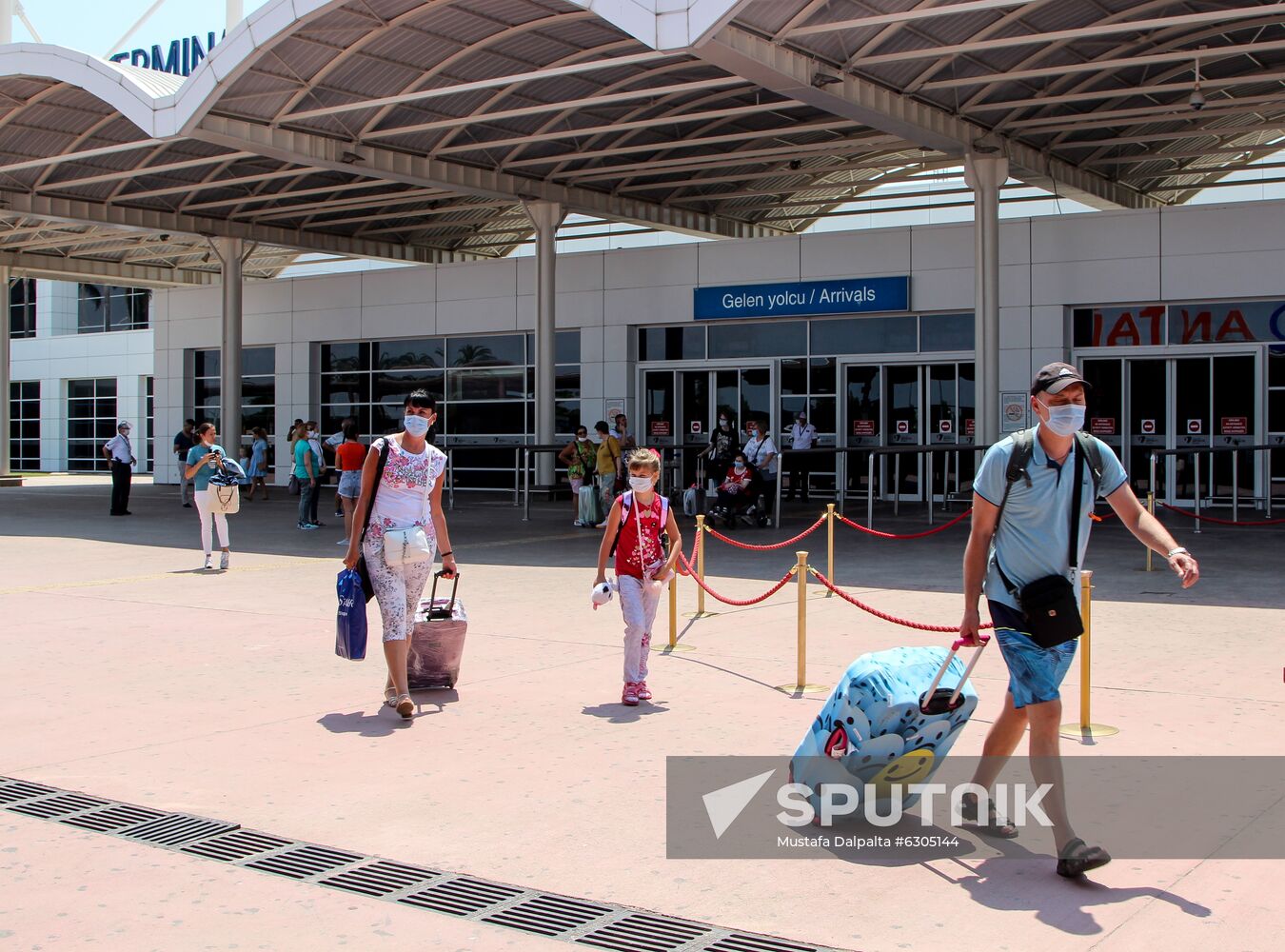 Turkey Russian Tourists
