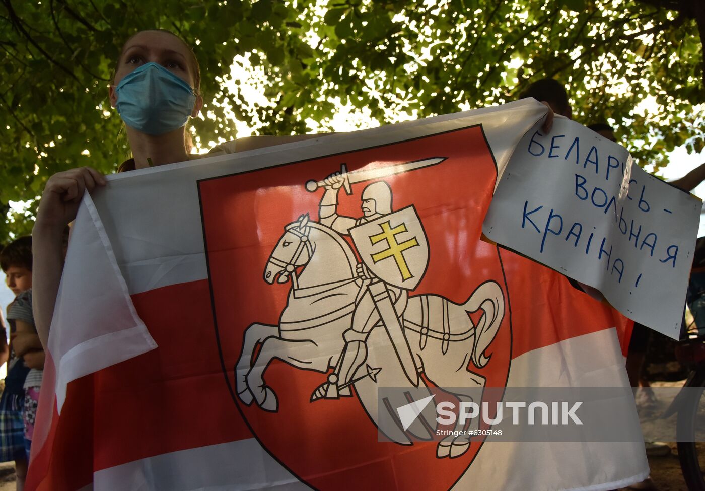 Ukraine Belarus Presidential Election Protest