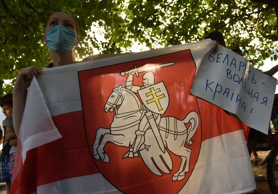 Ukraine Belarus Presidential Election Protest