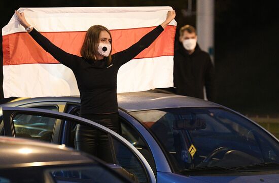 Belarus Presidential Election Protest