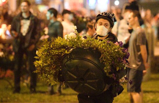 Belarus Presidential Election Protest