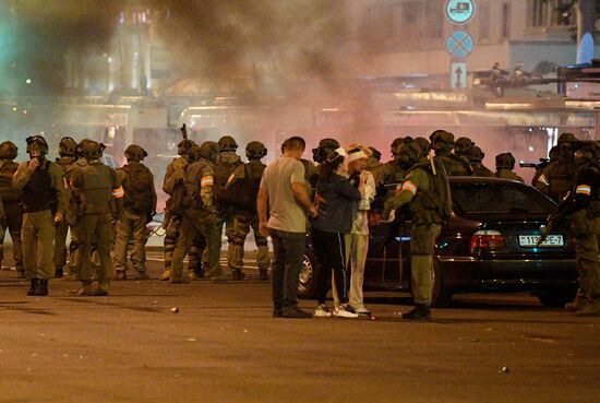 Belarus Presidential Election Protest