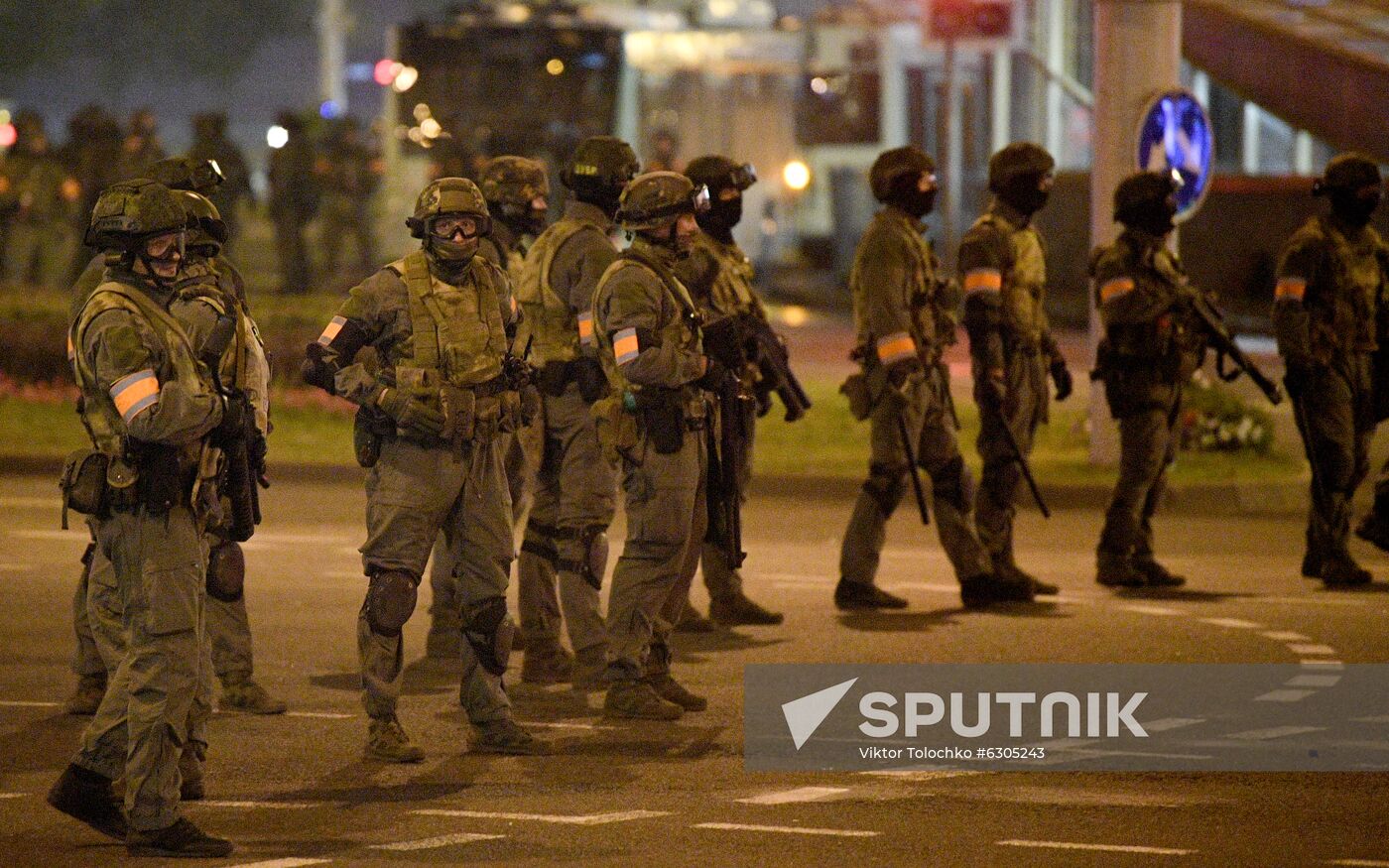 Belarus Presidential Election Protest