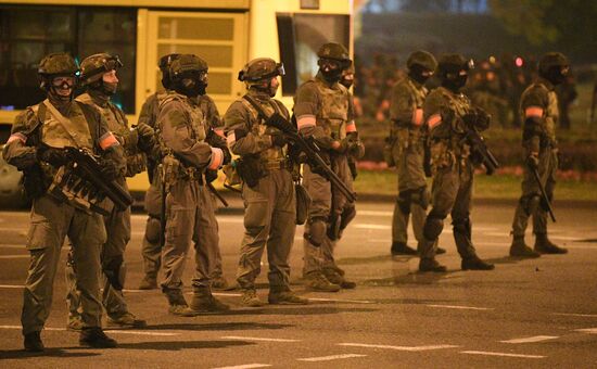 Belarus Presidential Election Protest