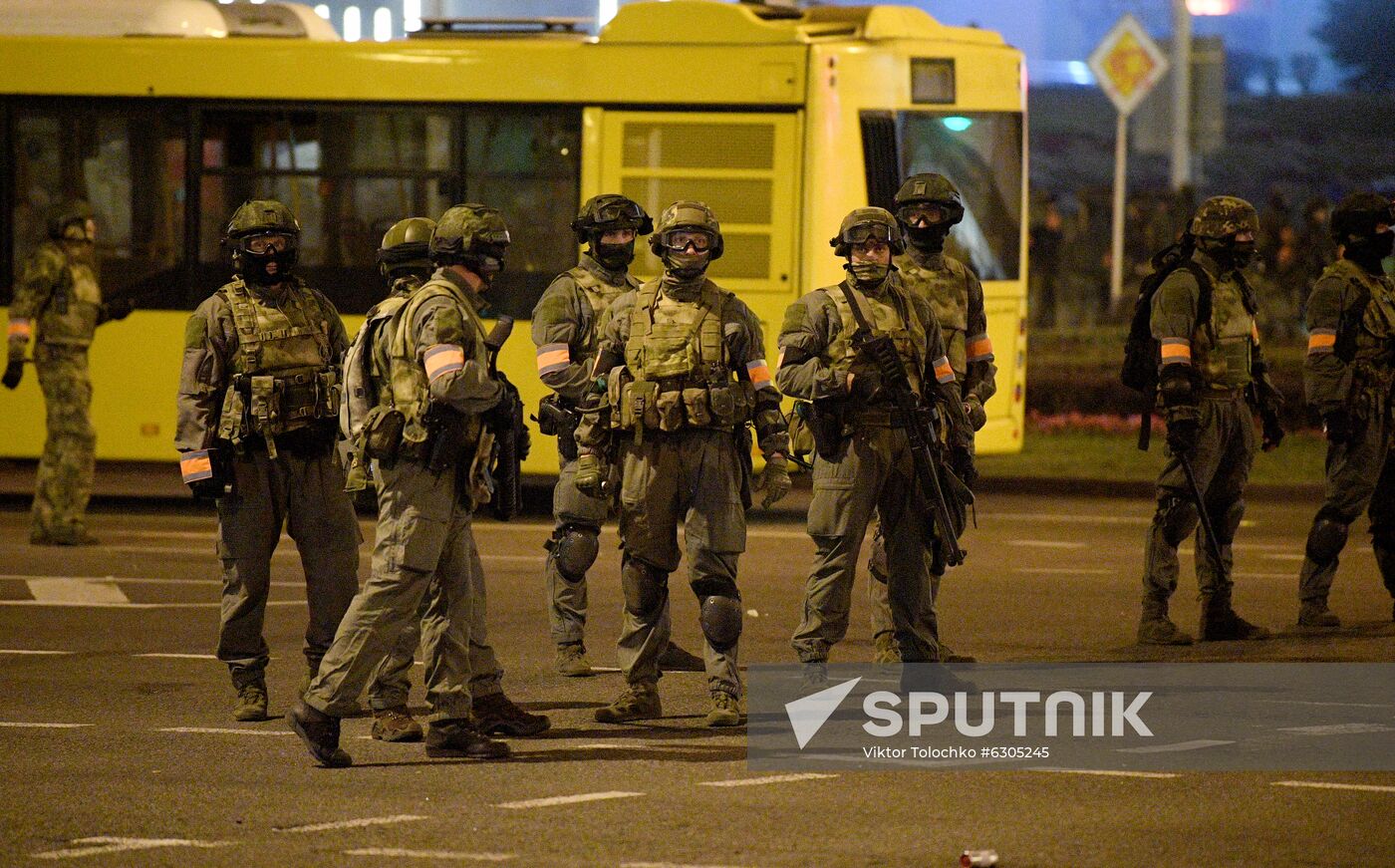 Belarus Presidential Election Protest