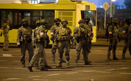 Belarus Presidential Election Protest