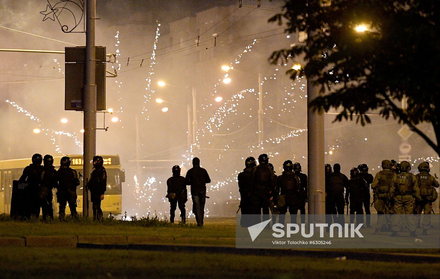 Belarus Presidential Election Protest