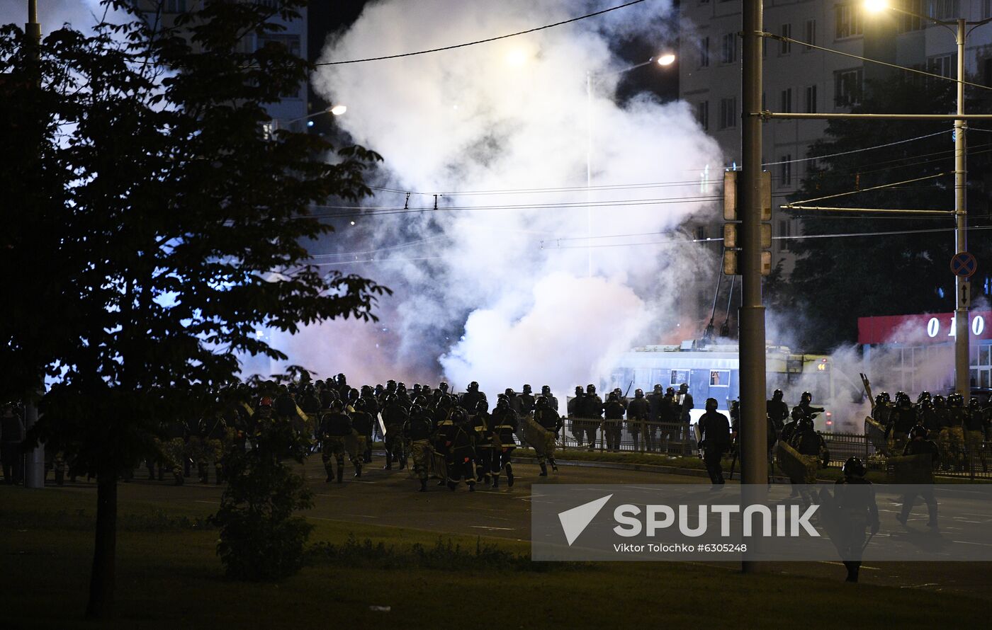 Belarus Presidential Election Protest
