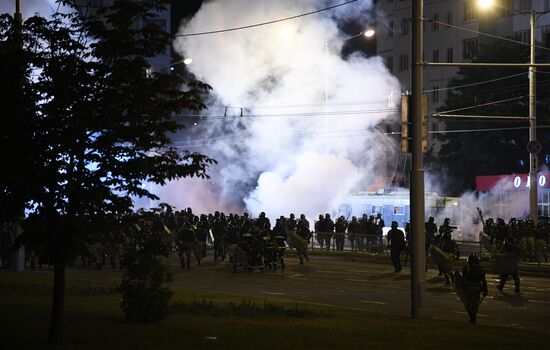 Belarus Presidential Election Protest