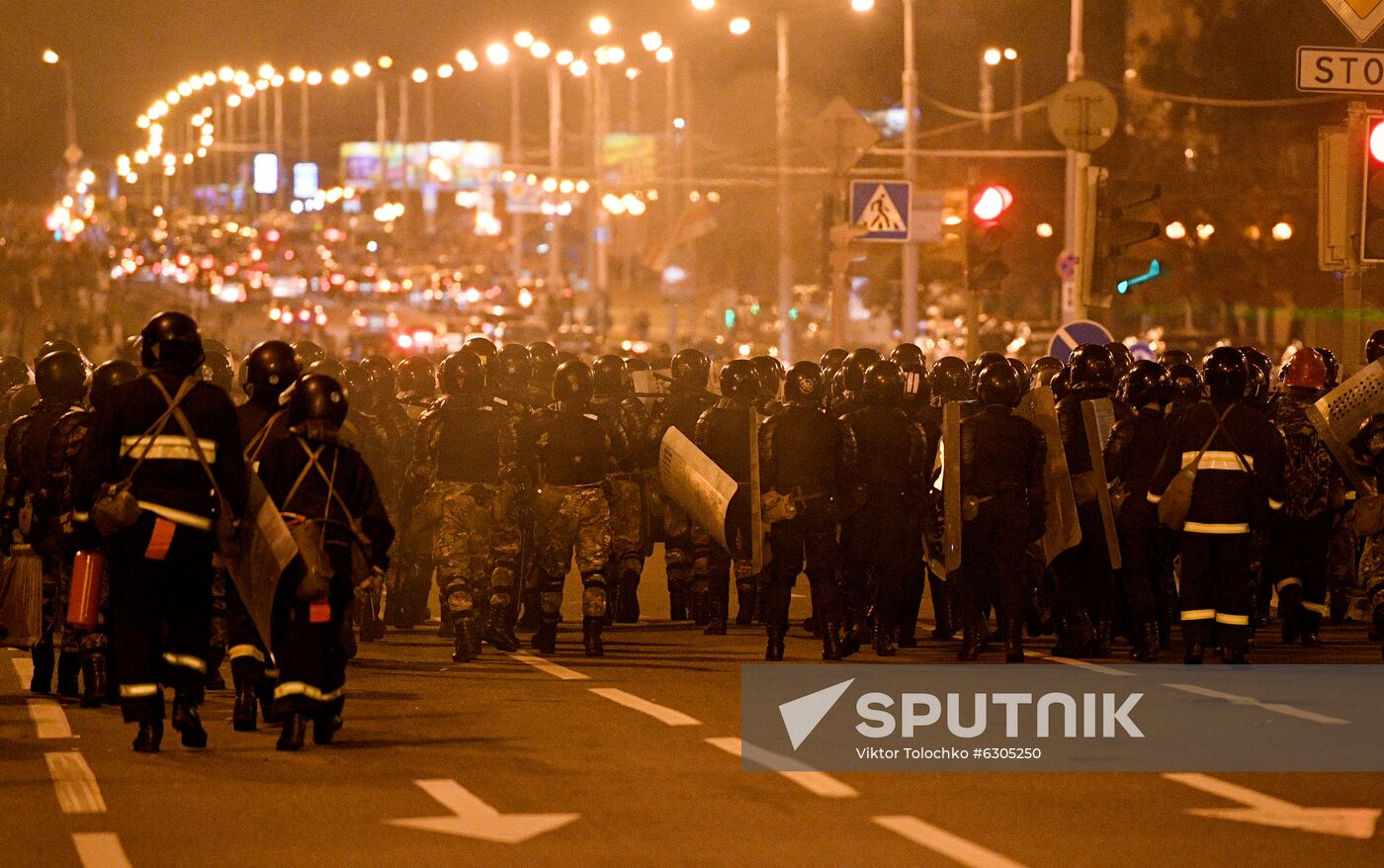 Belarus Presidential Election Protest