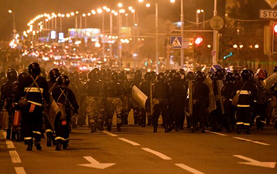 Belarus Presidential Election Protest