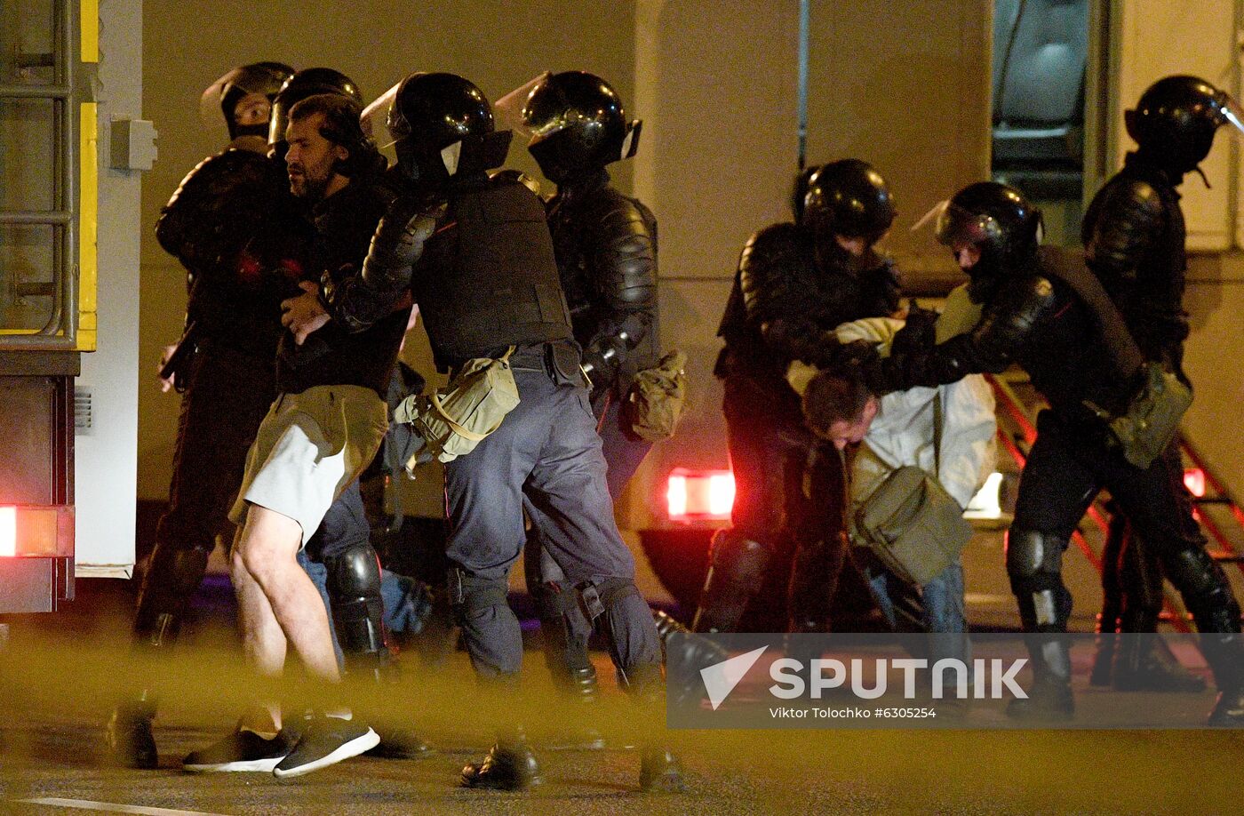 Belarus Presidential Election Protest
