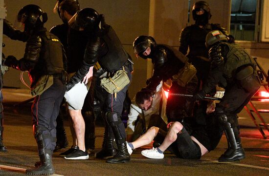 Belarus Presidential Election Protest