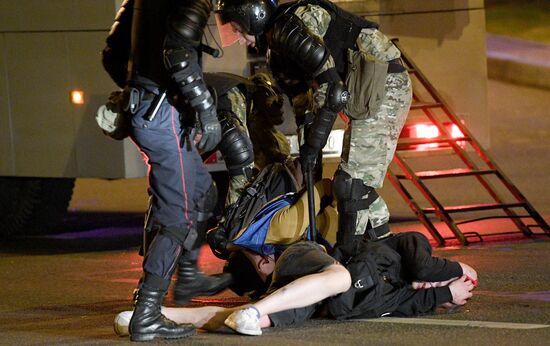 Belarus Presidential Election Protest