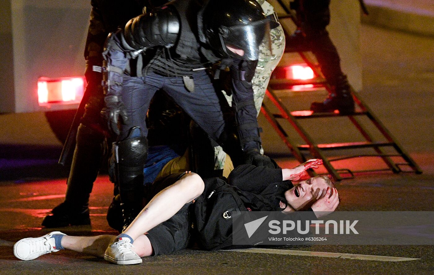 Belarus Presidential Election Protest