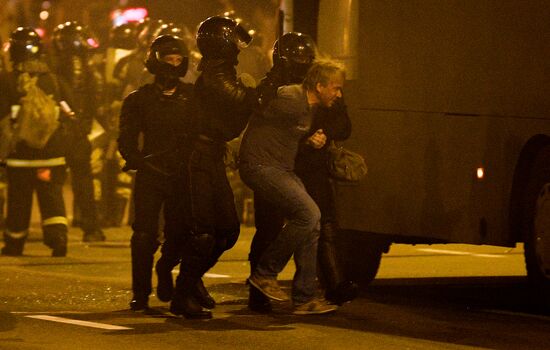 Belarus Presidential Election Protest