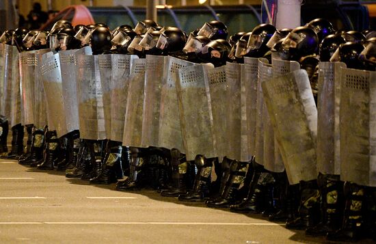 Belarus Presidential Election Protest