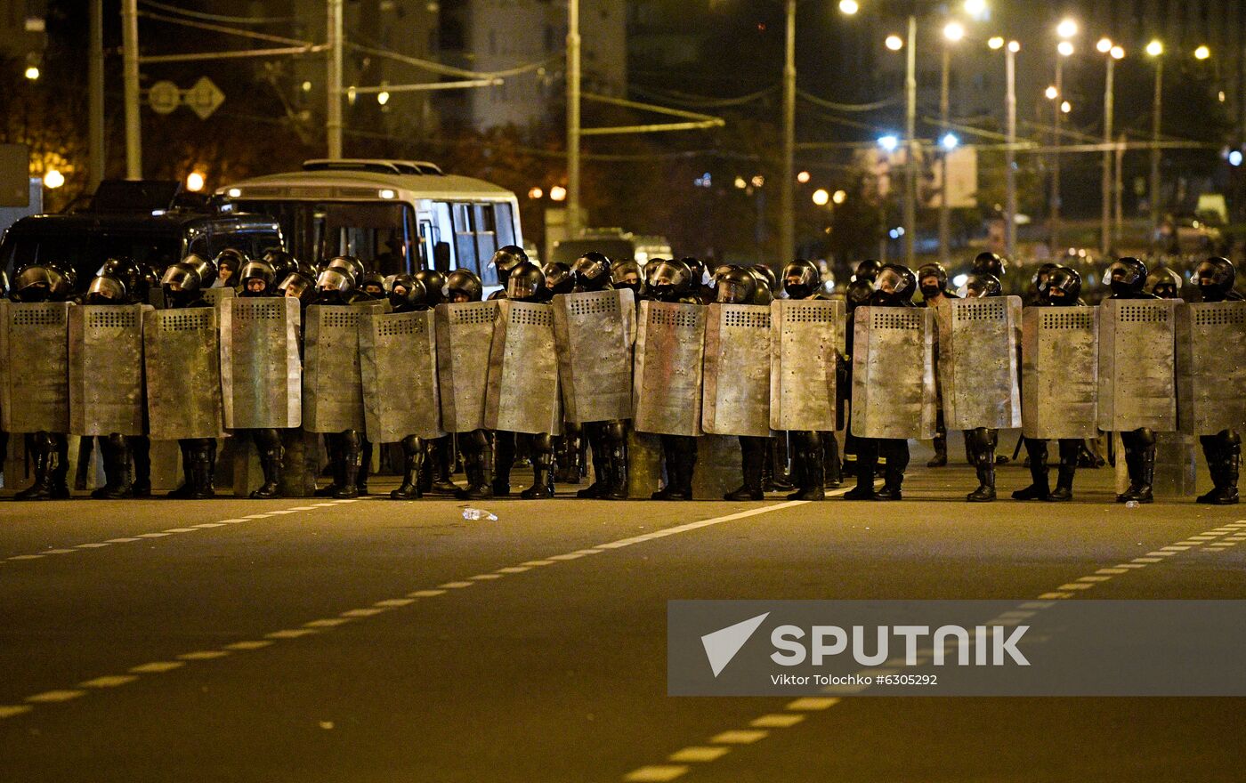 Belarus Presidential Election Protest