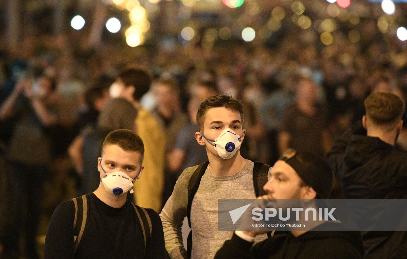Belarus Presidential Election Protest