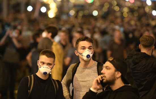 Belarus Presidential Election Protest