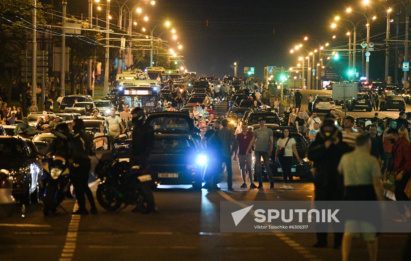 Belarus Presidential Election Protest