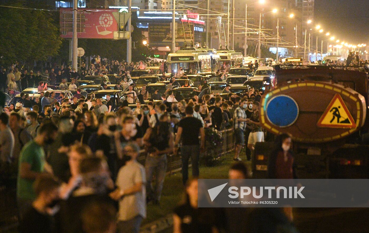 Belarus Presidential Election Protest