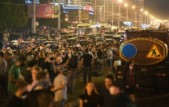Belarus Presidential Election Protest