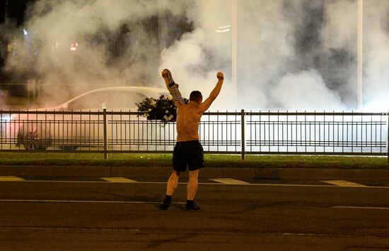 Belarus Presidential Election Protest