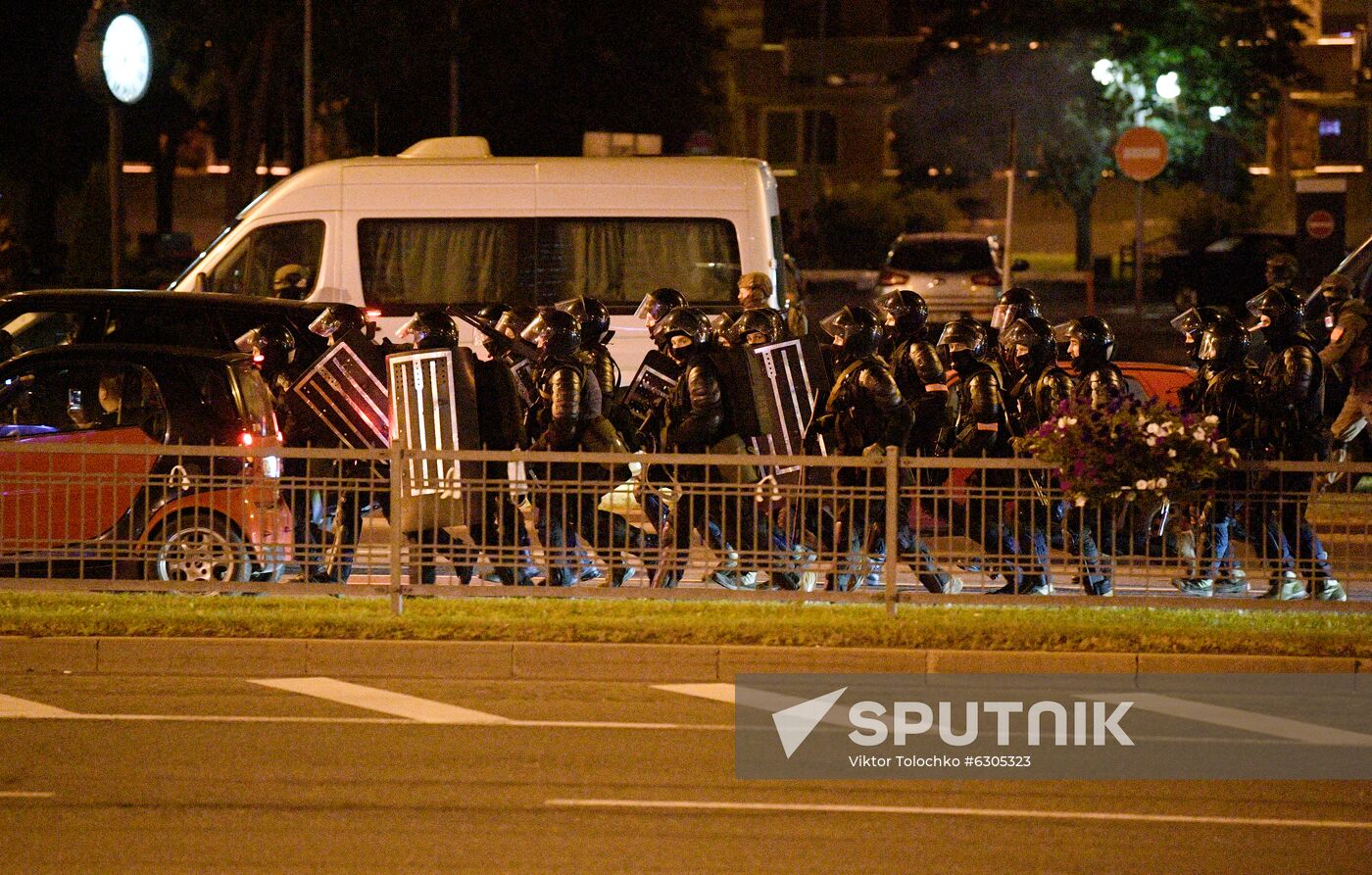Belarus Presidential Election Protest