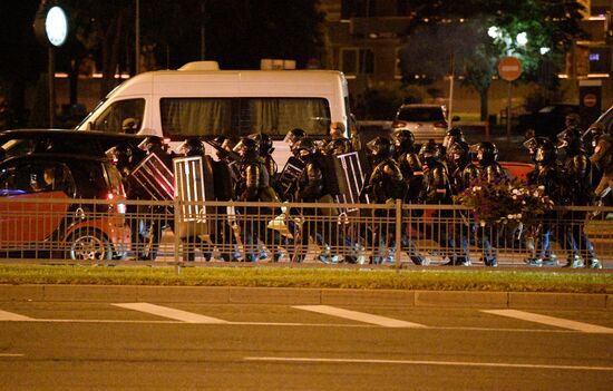 Belarus Presidential Election Protest