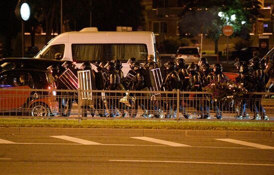 Belarus Presidential Election Protest