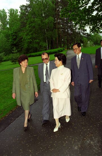 President of South Korea Kim Young-sam visits Russia
