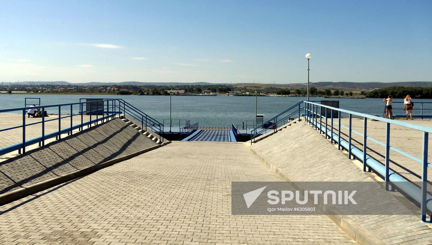 Ukraine Romania New Ferry Complex